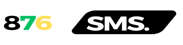876 SMS Logo